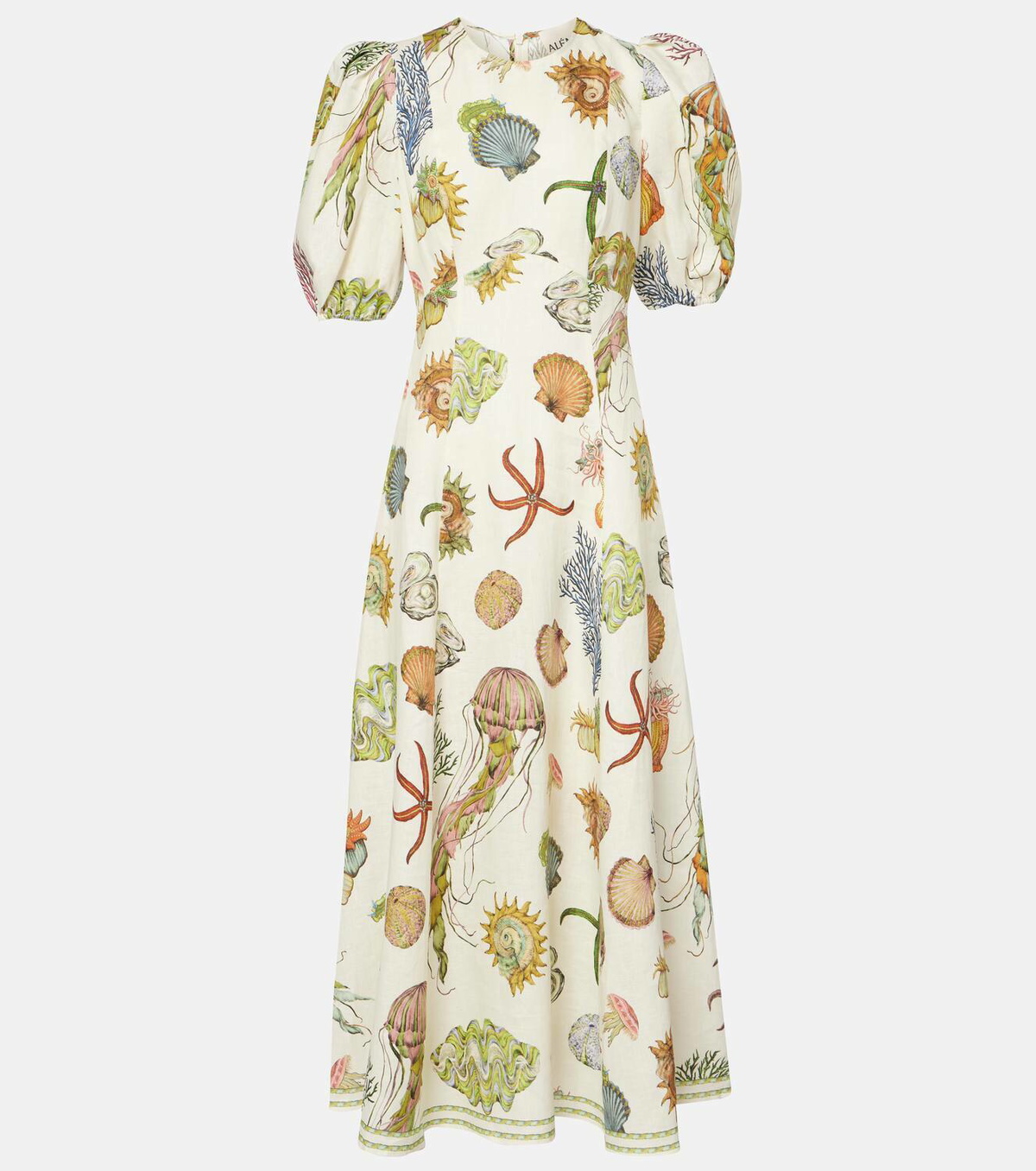 chinese dress ladies SEA MIDI DRESS – ALEMAIS main image 0