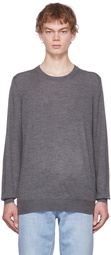 Brunello Cucinelli Gray Cashmere Sweater