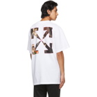 Off-White White Sprayed Caravaggio Over T-Shirt