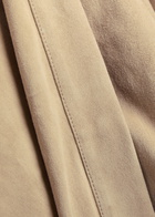 Stouls Simone Oversized Suede Shirt Beige