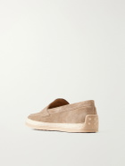 Tod's - Suede Espadrilles - Neutrals