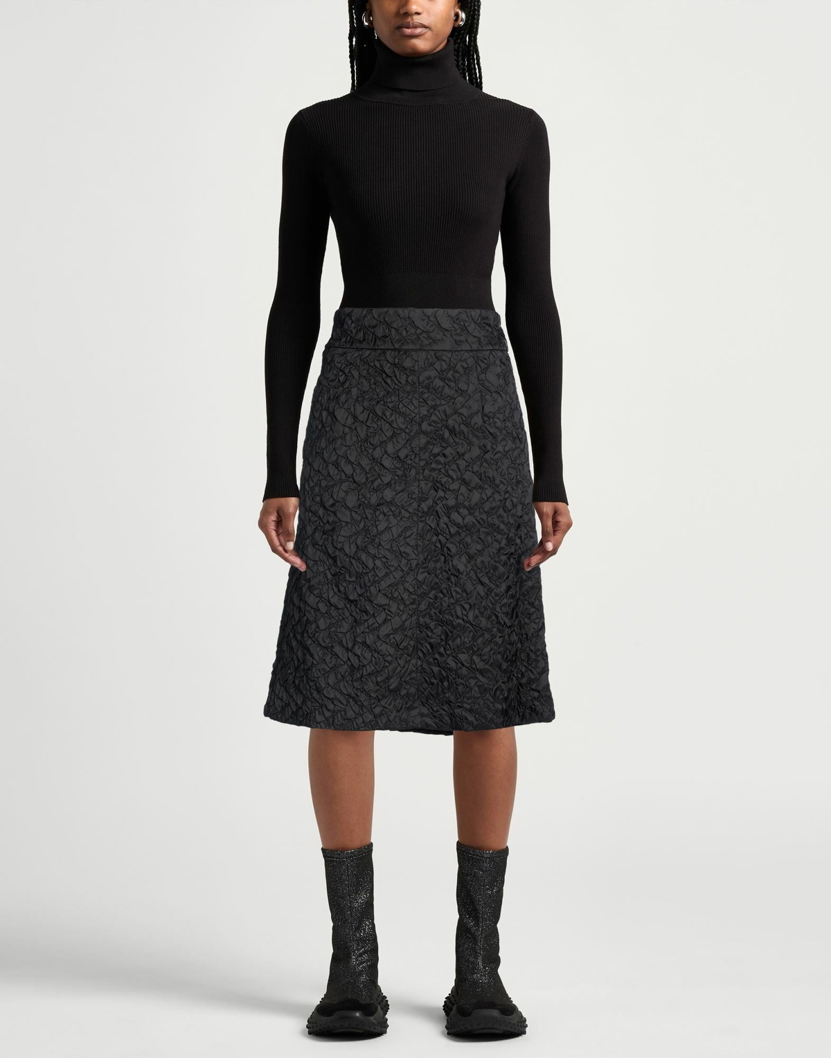 Toga Pulla Womens Midi skirt in Black