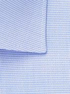 Brioni - Textured-Cotton Shirt - Blue