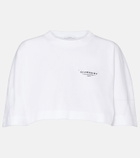 Givenchy Cropped logo cotton T-shirt