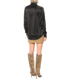 Saint Laurent Silk-satin shirt
