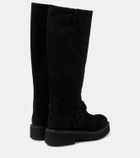 Clergerie Colby suede knee-high boots
