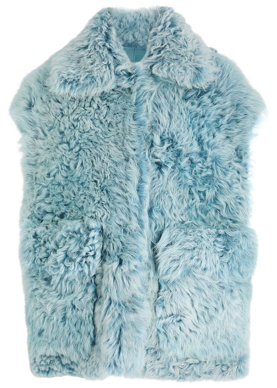 Arma Edha Reversible Wool Gilet Dark Blue