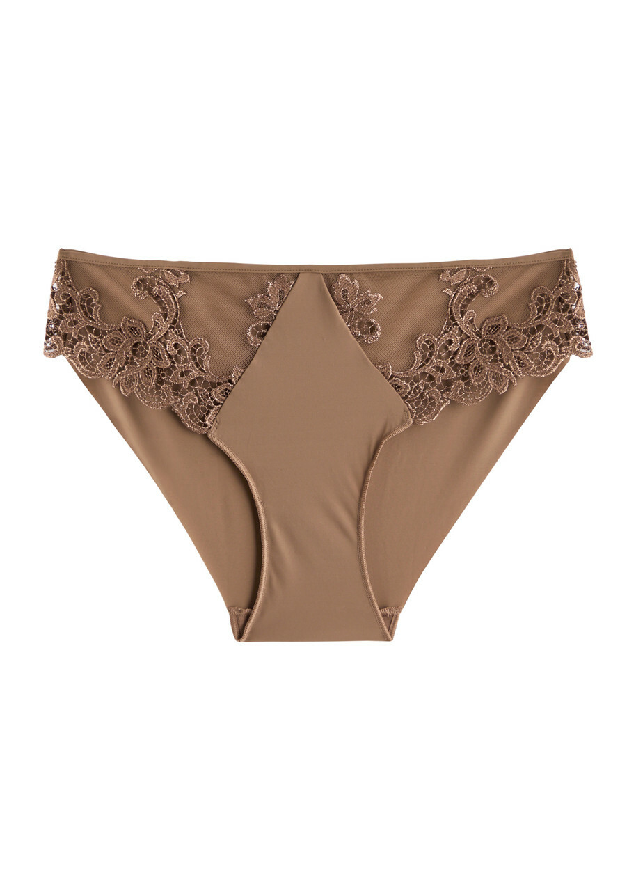 Simone PÉRÈLE Tender Stretch-jersey Briefs Brown