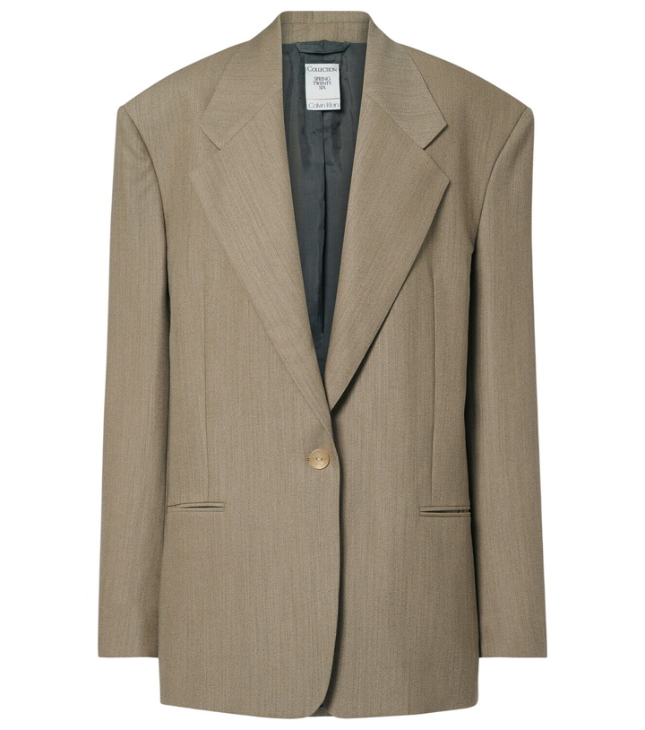 Photo: Calvin Klein Collection Avery wool-blend jacket