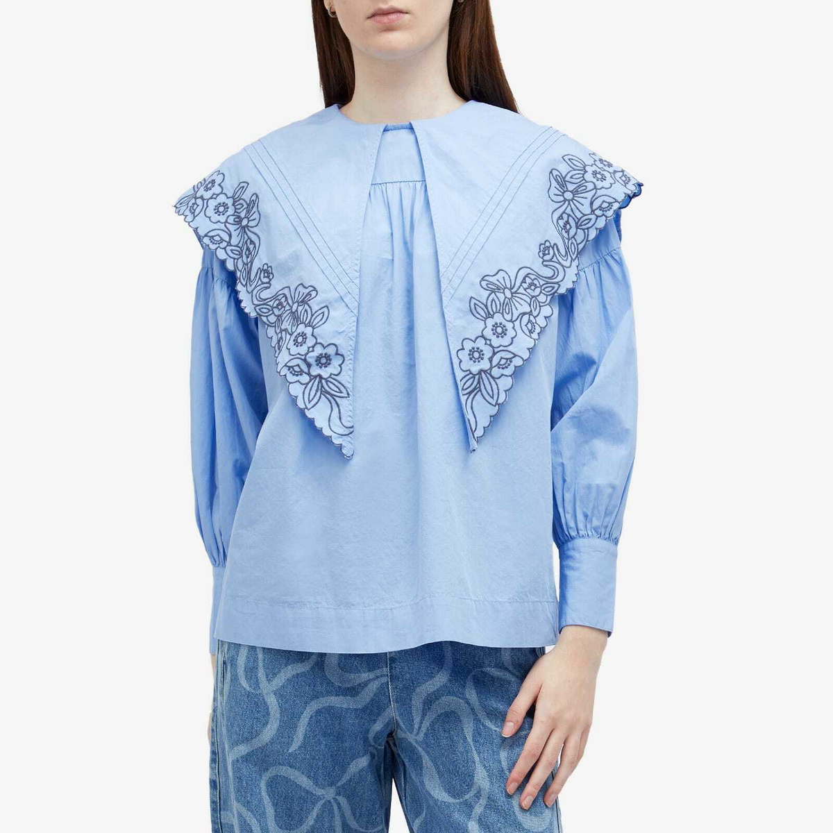 DAMSON MADDER ダムソンマダー / CANDY BLOUSE Damson Madder Candy Blouse | Garmentory