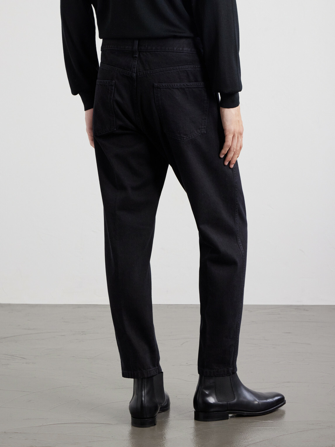 Lardini - Straight-Leg Jeans - Black