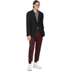 Thom Browne Black Wool 4-Bar Blazer