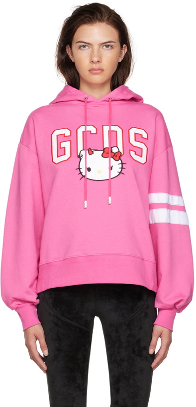 Photo: GCDS Pink Hello Kitty Hoodie