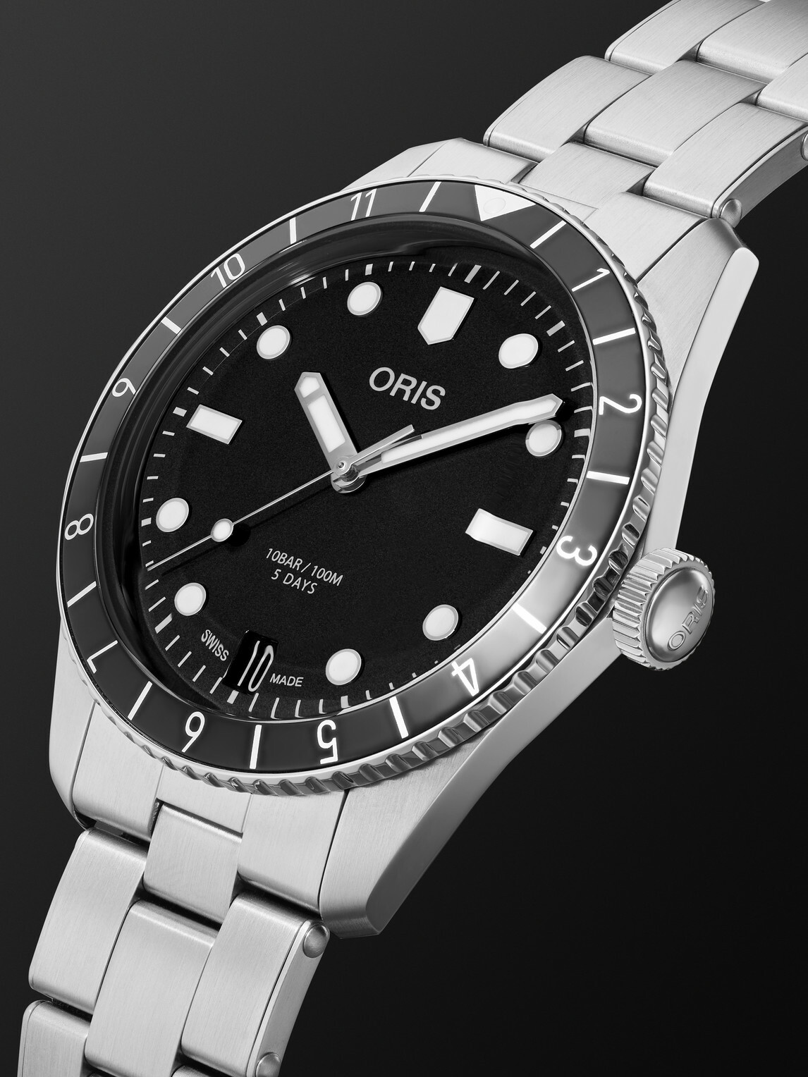 Oris - Divers Sixty-Five Automatic Stainless Steel Watch, Ref. 01 400 7772 4054-07 8 20 18
