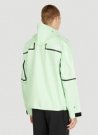 Futurelight Hooded Mountain Jacket in Light Green