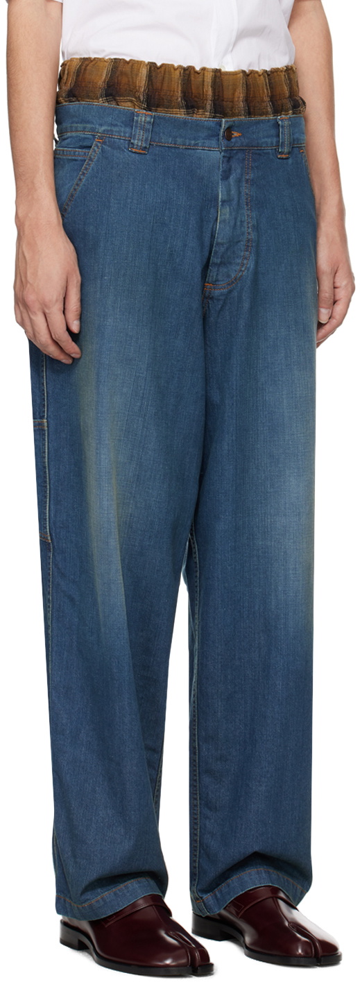 Maison Margiela Blue Americana Wash Jeans Maison Margiela
