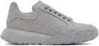 Alexander McQueen Gray New Court Sneakers