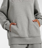 'S Max Mara Logo cotton-blend jersey hoodie