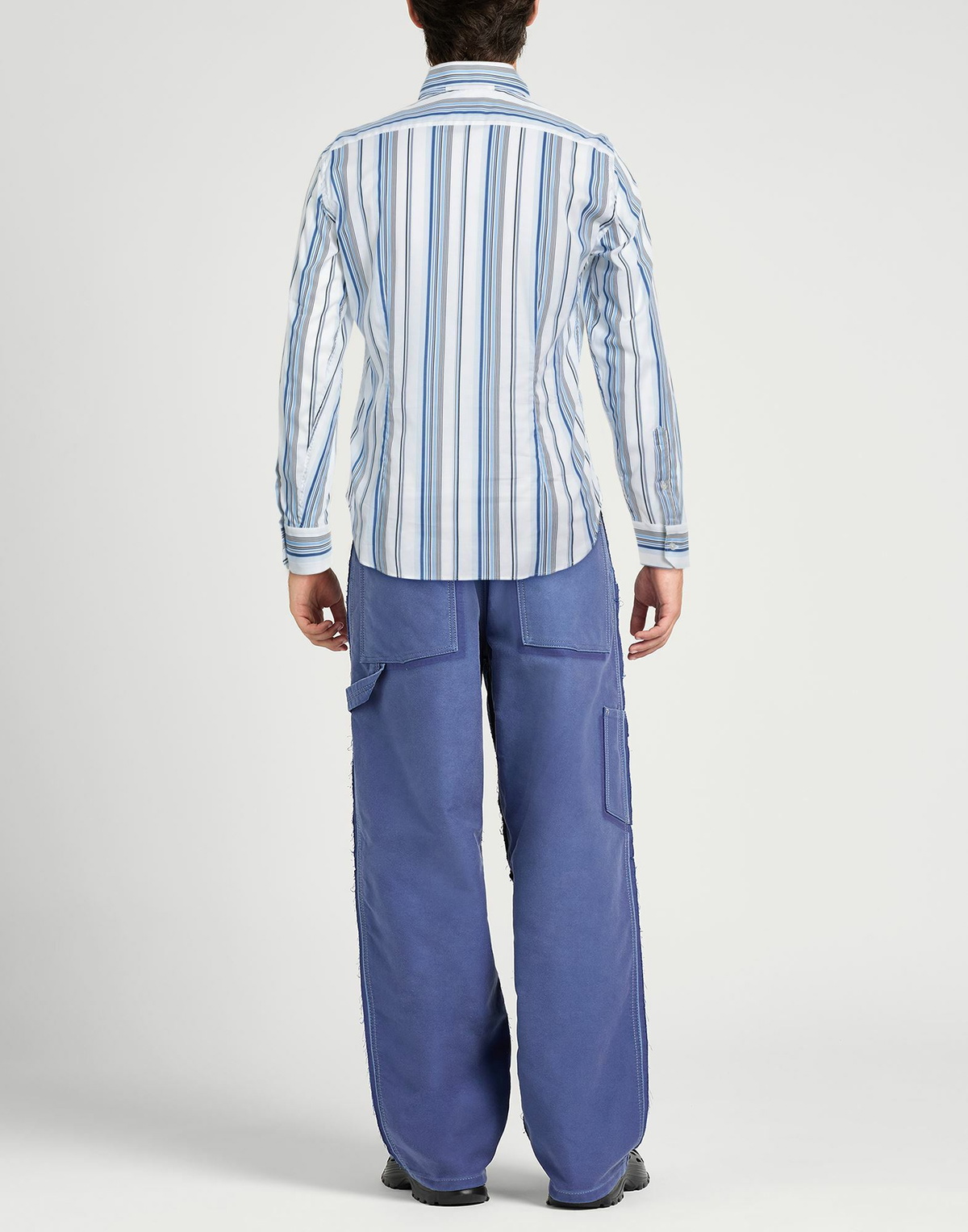 Fedeli Mens Shirt in Blue