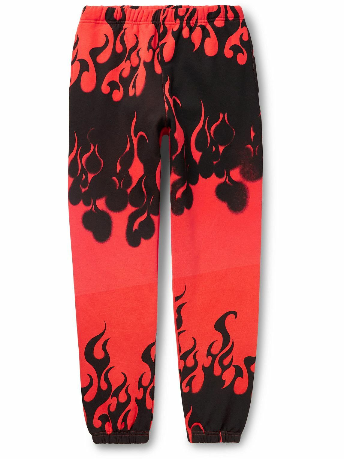 Gallery Dept. - AK Tapered Printed Cotton-Jersey Sweatpants - Red ...