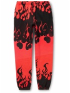 Gallery Dept. - AK Tapered Printed Cotton-Jersey Sweatpants - Red