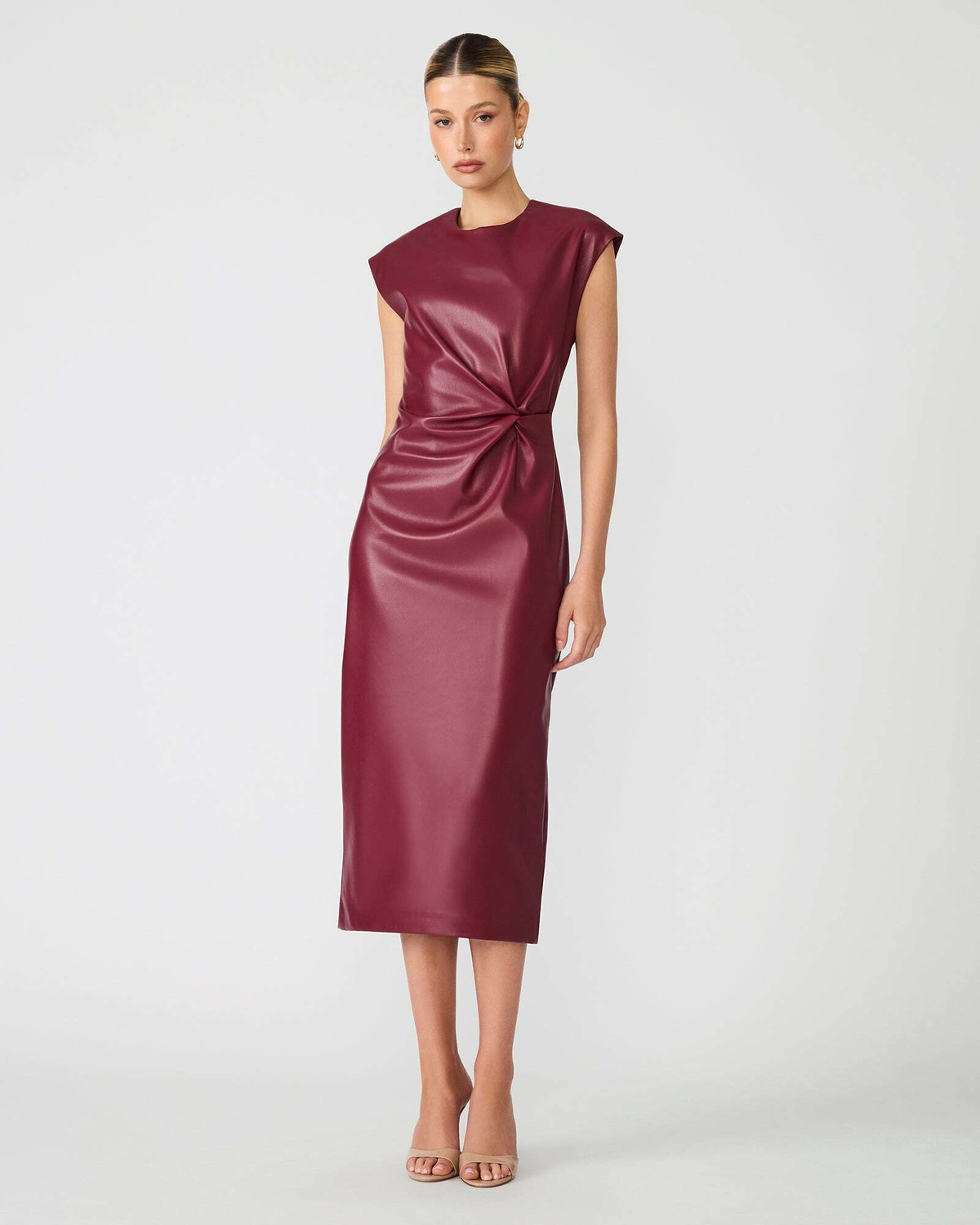 Steve Madden Chiara Dress in Wine