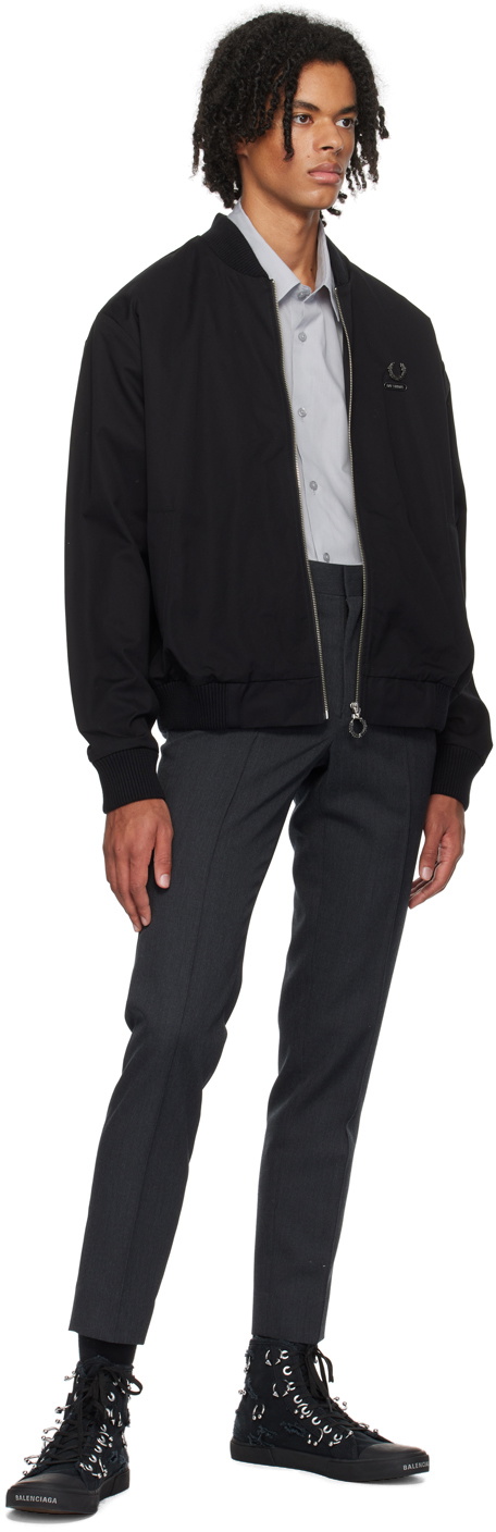 Raf Simons Gray Fred Perry Edition Shirt