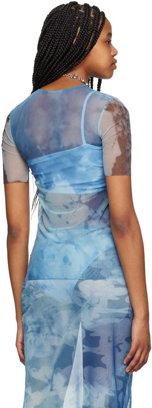 ELLISS Blue Graphic T-Shirt