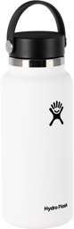 Hydro Flask White Wide Mouth Bottle, 32 oz