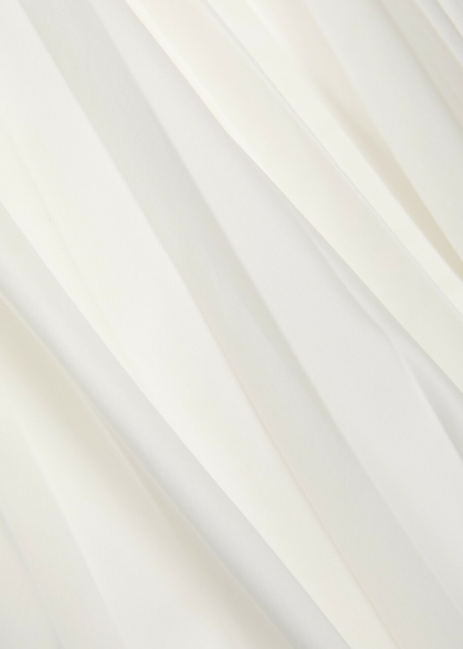 Simkhai Arlo Belted Cotton-blend Poplin Maxi Dress White