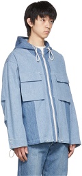 Kuro Blue Faded Denim Jacket