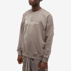 Rick Owens x Champion Pullover Sweat in Dust