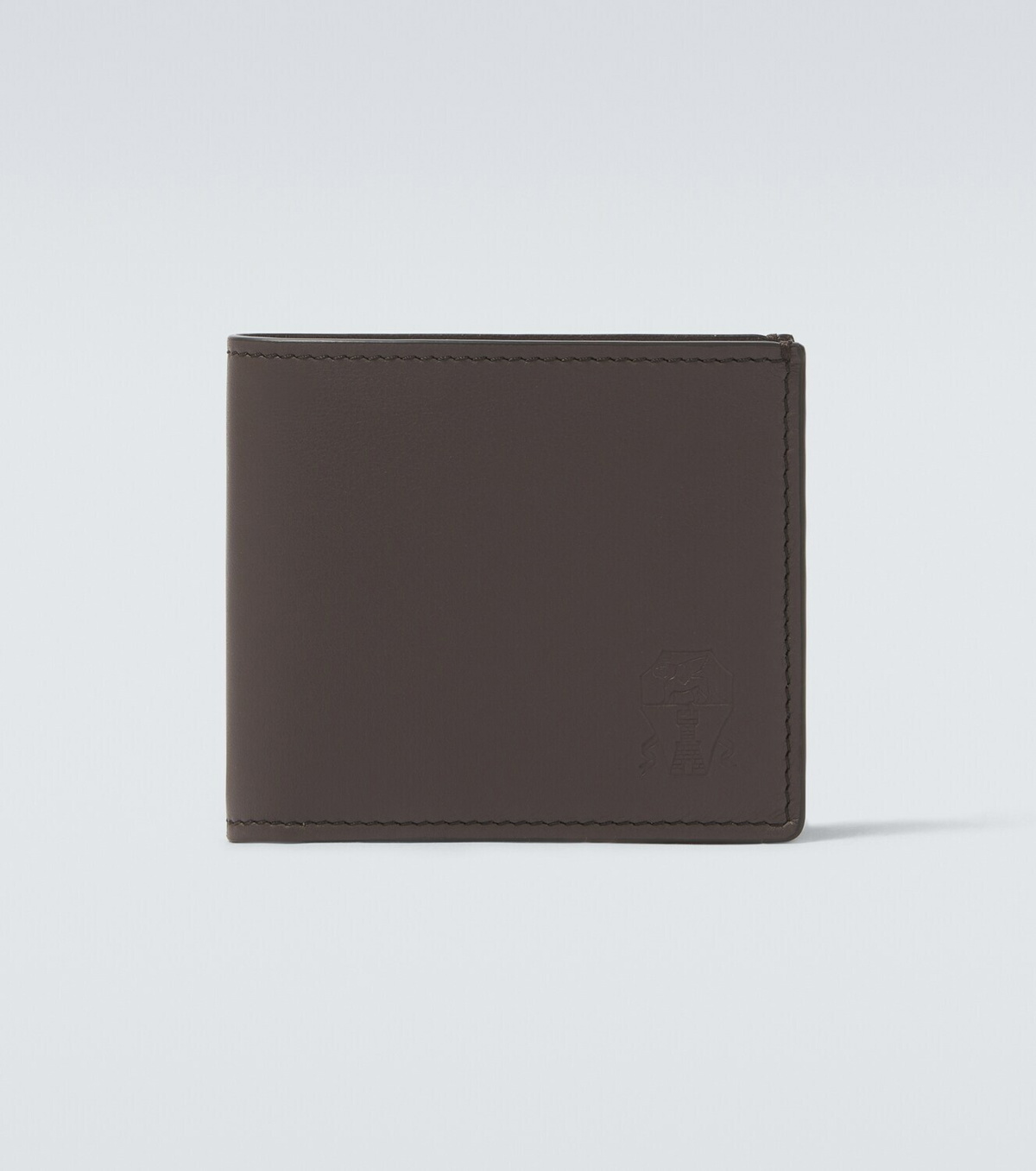 Brunello Cucinelli Leather bi-fold wallet