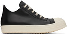 Rick Owens Black Low Sneakers