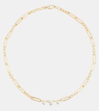 Jade Trau Priscilla 18kt gold chain necklace with diamonds