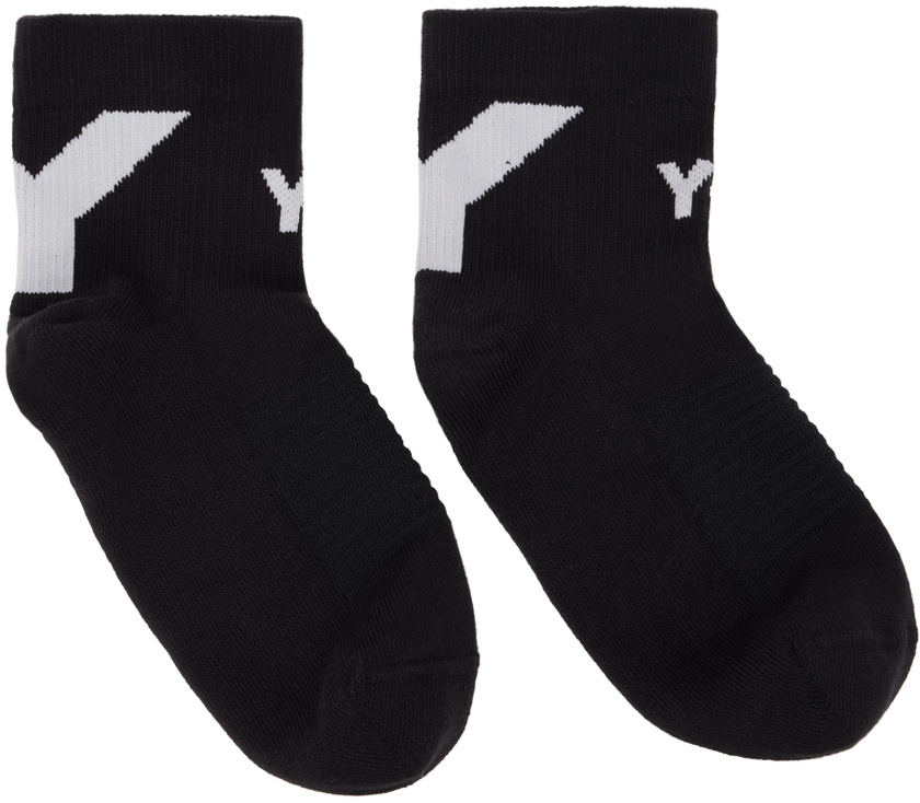 Photo: Y-3 Black Lo Socks