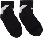 Y-3 Black Lo Socks
