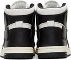 AMIRI Black & White Skel Top Hi Sneakers