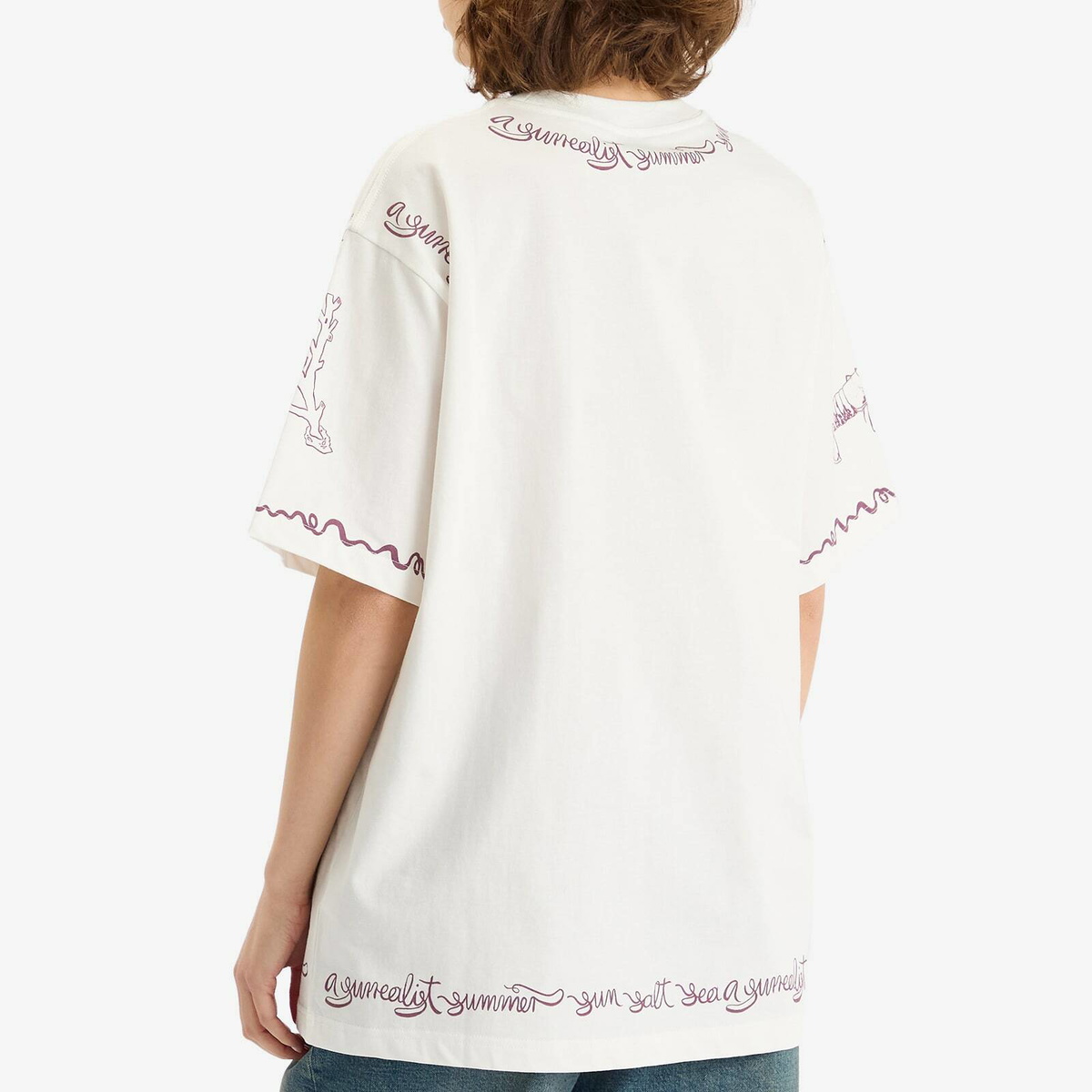 ALÉMAIS Women's Sammy T-Shirt in Cream