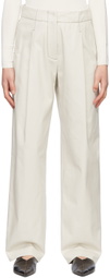 Rosetta Getty Grey Cotton Trousers
