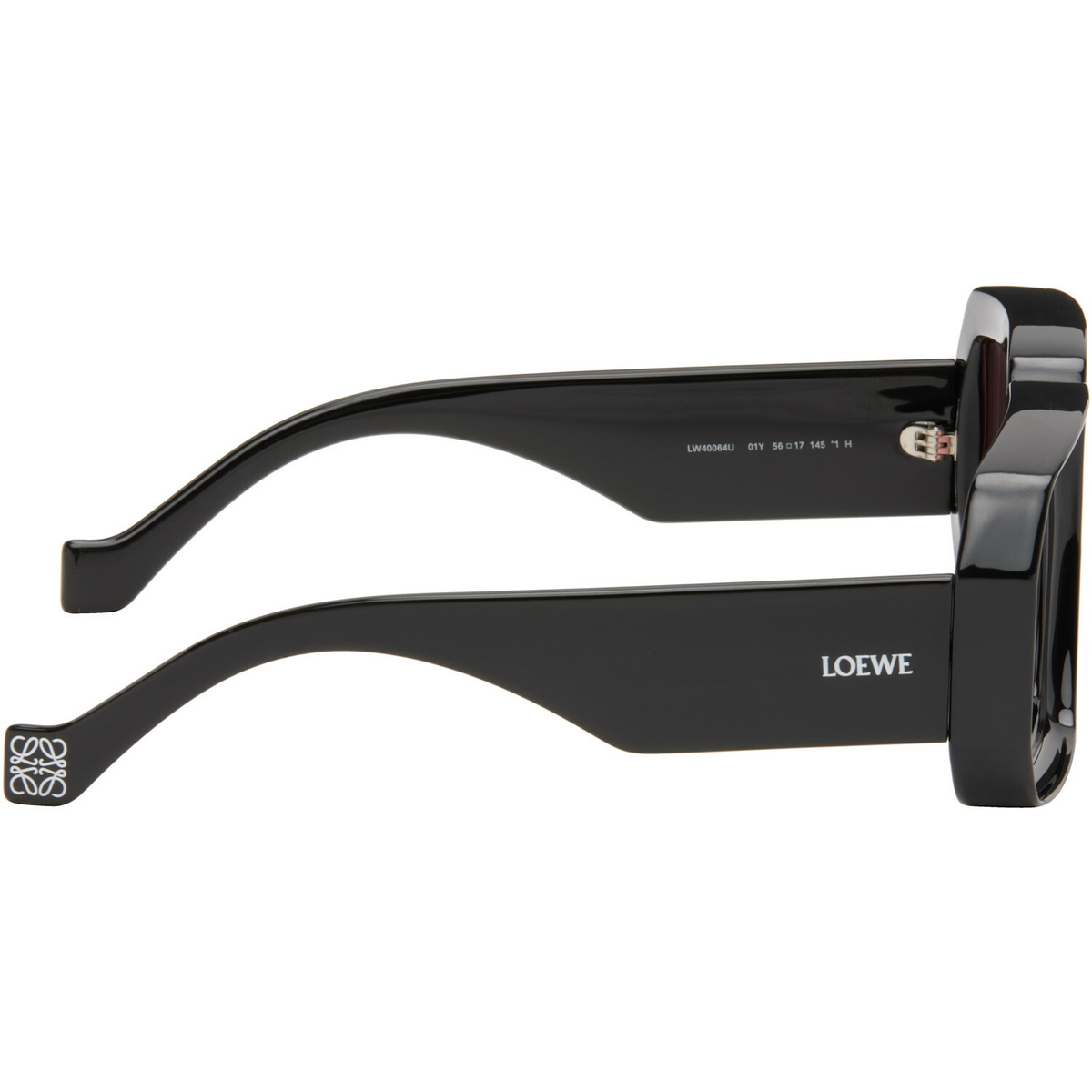 LOEWE Black Paula's Ibiza 'Dive in Mask' Sunglasses