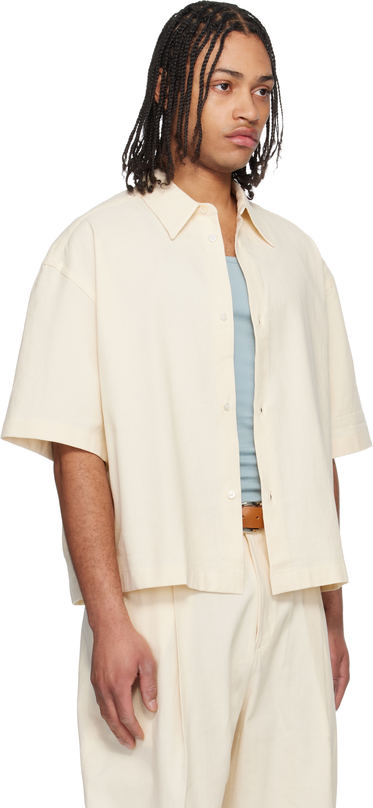 Studio Nicholson Off-White Sanko Shirt