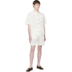 Casablanca Off-White Mesh Shorts