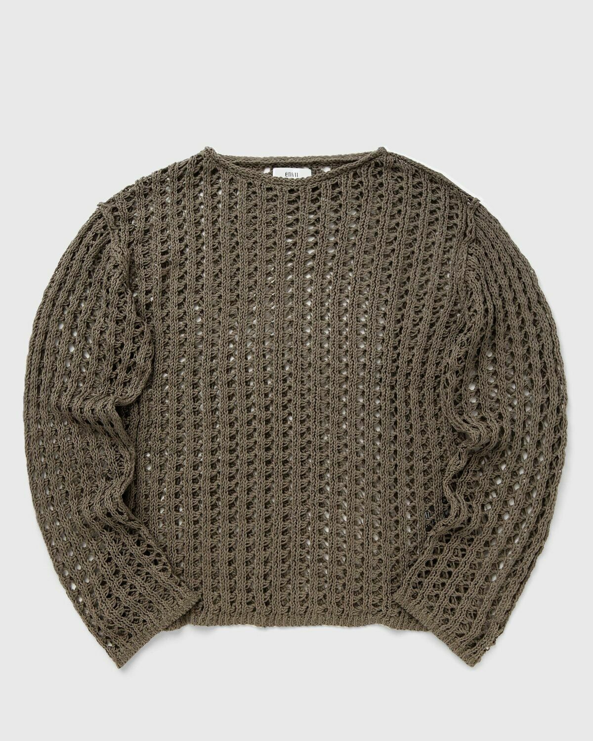 Envii Engull Ls Knit 7157 Green Pullovers