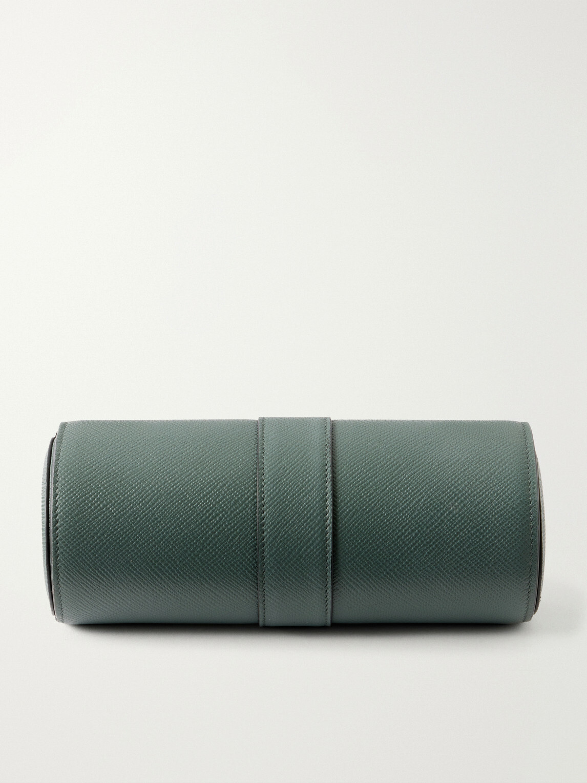 Smythson - Full-Grain Leather Watch Roll