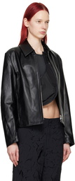 POST ARCHIVE FACTION (PAF) Black 6.0 Right Leather Jacket