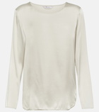 Max Mara Leisure Moldava silk satin top