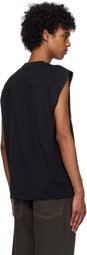 Kijun Black Flag Sleeveless Tank Top