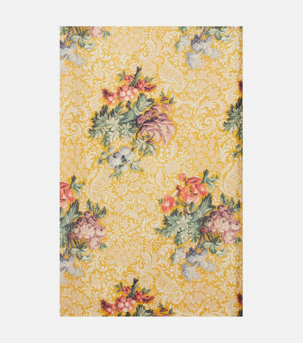 Cabana Peonia floral linen tablecloth