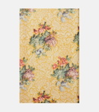 Cabana Peonia floral linen tablecloth
